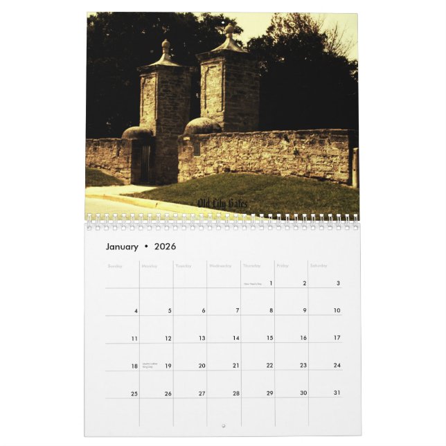 St Augustine 2010 Kalender (Jan 2026)