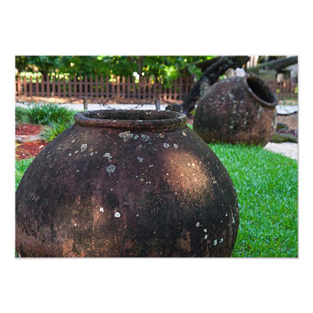 ST Augustine Archäologischer Park Florida Fotodruck (Vorne)