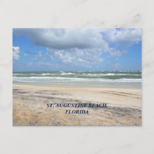 St Augustine Beach, Florida Postcard Postkarte