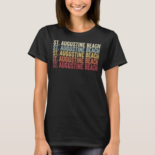 St. Augustine Beach Florida St. Augustine Beach FL T-Shirt (Vorderseite)