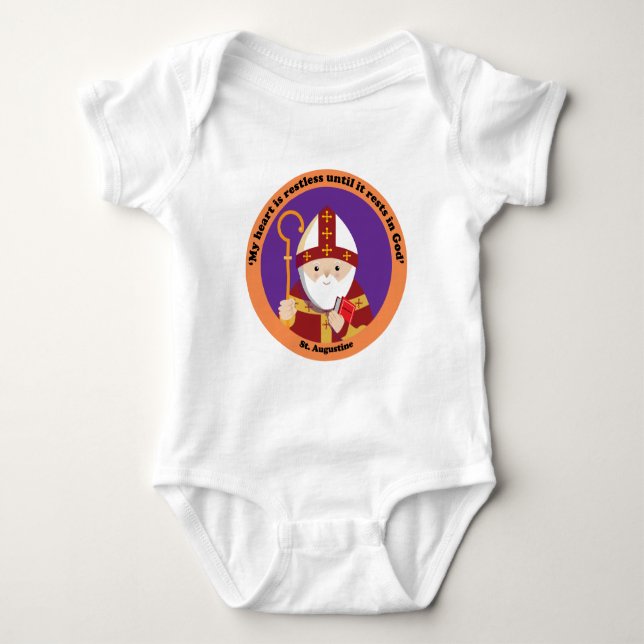 St Augustine des Flusspferds Baby Strampler (Vorderseite)