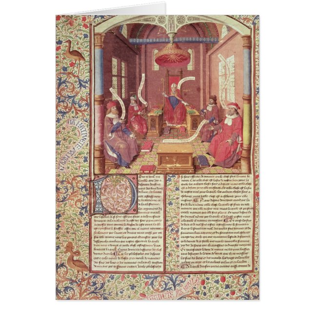 St Augustine, Epicurus, Zeno, Antiochus u. (Vorne)