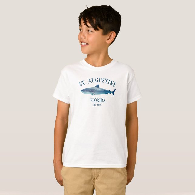 St Augustine EST 1565 Beach Kid T - Shirt (Vorne ganz)