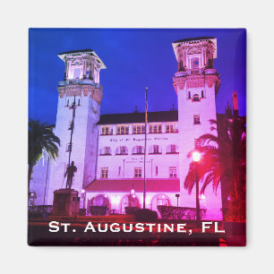 St. Augustine, FL - Hotel Alcazar Magnet