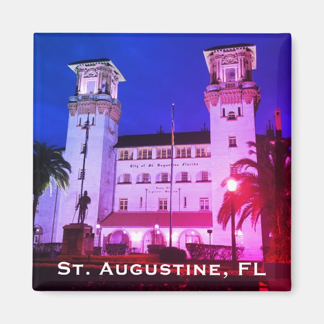 St. Augustine, FL - Hotel Alcazar Magnet (Vorne)