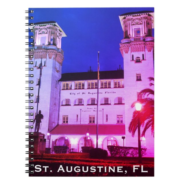 St. Augustine, FL - Hotel Alcazar Notizblock (Vorderseite)