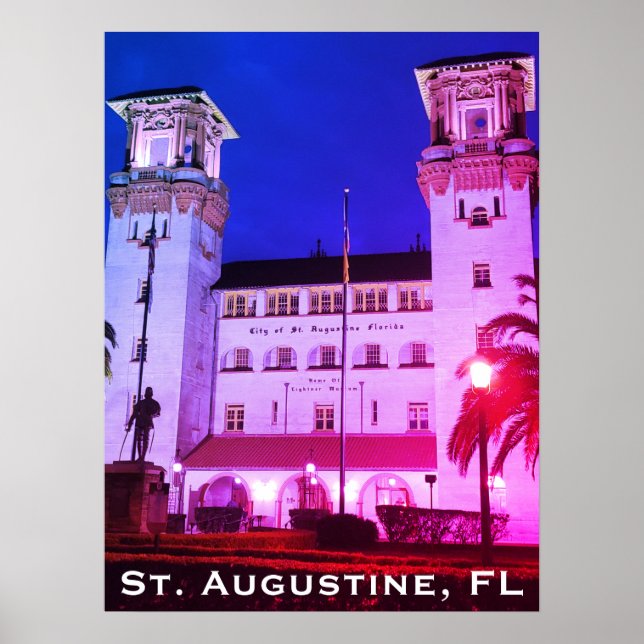 St. Augustine, FL - Hotel Alcazar Poster (Vorne)