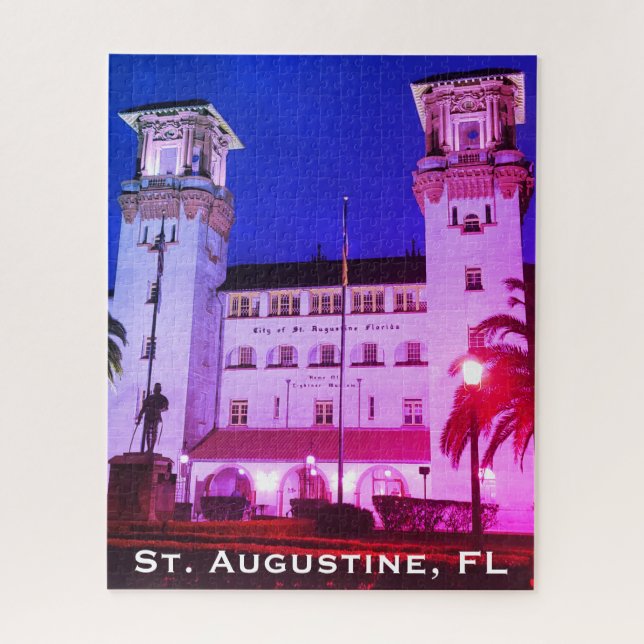 St. Augustine, FL - Hotel Alcazar Puzzle (Vertikal)