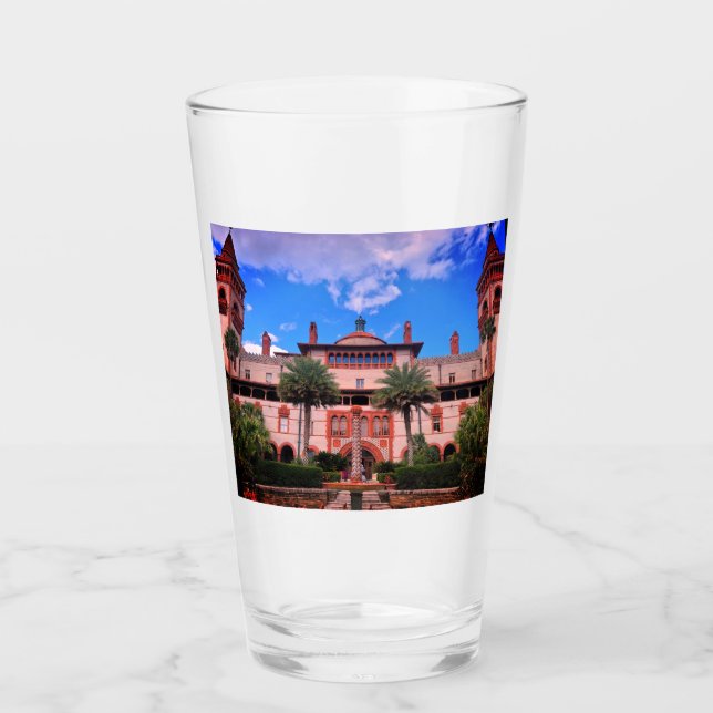 St. Augustine, FL - Ponce de Leon Hotel Glas (Vorderseite)