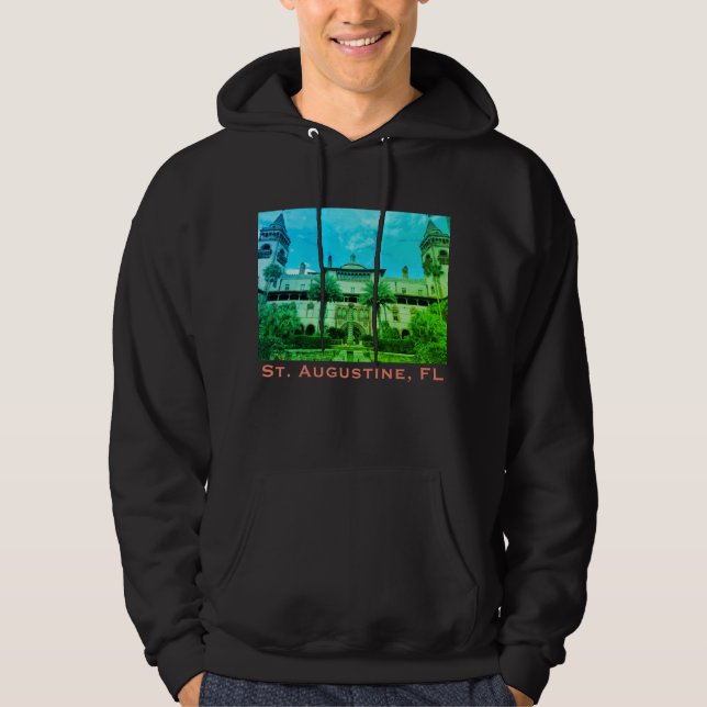 St. Augustine, FL - Ponce de Leon Hotel Hoodie (Vorderseite)