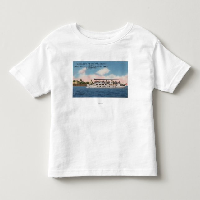 St Augustine, Florida - Ansicht des Sieges Kleinkind T-shirt (Vorderseite)