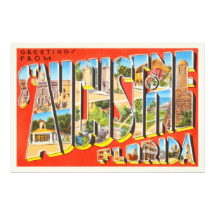 St. Augustine Florida FL Wanderung Fotodruck