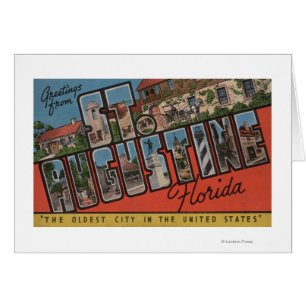 St. Augustine, Florida - Große Buchstabenszenen 2