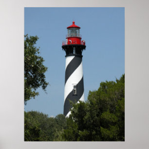 St Augustine Florida Lighthouse Poster