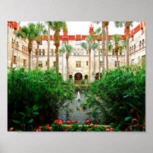 St Augustine Florida Lightner Museum Principe Art Poster