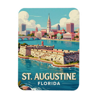 St. Augustine Florida Reise Historische Stadt 🏰 Magnet