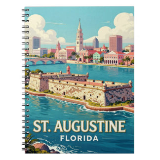 St. Augustine Florida Reise Historische Stadt 🏰 Notizblock
