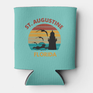 St Augustine Florida Retro Vintages Sunset Design Dosenkühler
