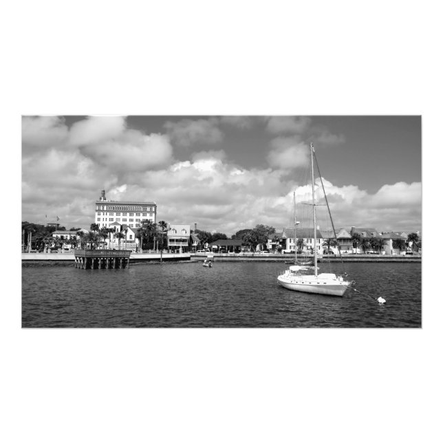 St. Augustine, Florida Riverfront Fotodruck (Vorne)