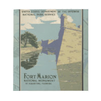 St. Augustine Florida Spanish Fort Marion Poster