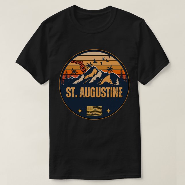 St. Augustine, Florida  T-Shirt (Design vorne)