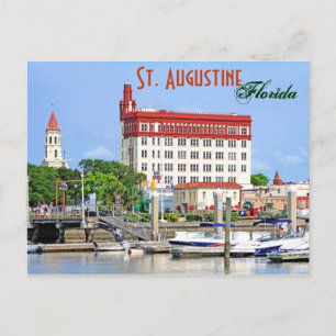 St. Augustine, Florida, USA Postkarte
