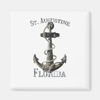 St. Augustine Florida Vacation Nautical Anchor Sai