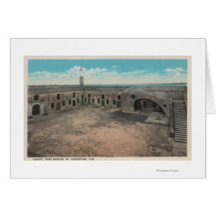 St. Augustine, Florida - Vogelauge von Ft. Mario