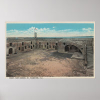 St. Augustine, Florida - Vogelauge von Ft. Mario