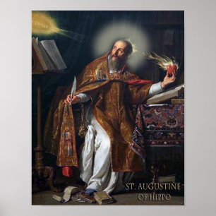 ST AUGUSTINE HIPPO POSTER