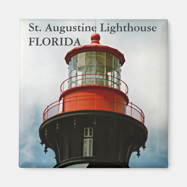 St. Augustine Leuchtturm, Florida Magnet (Vorne)