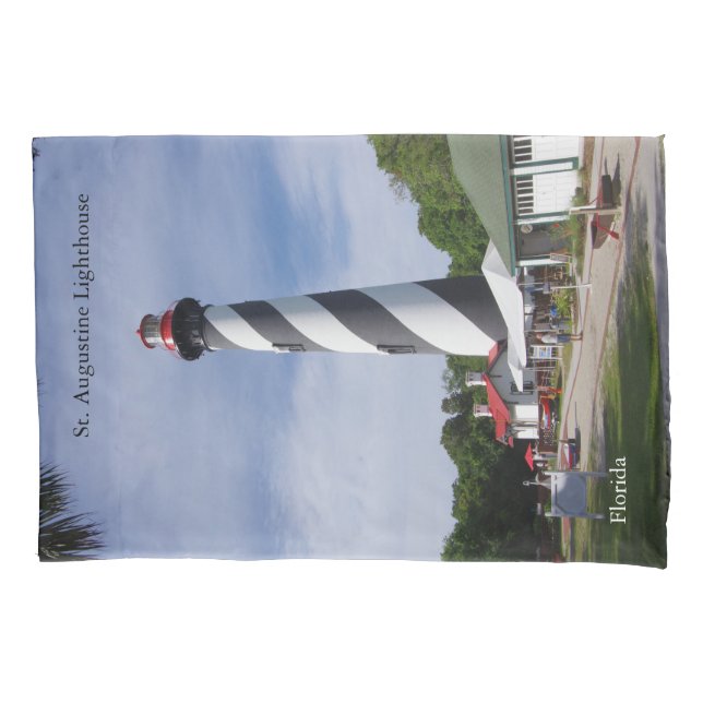 St. Augustine Leuchtturm Pillowcase Kissenbezug (Vorderseite)