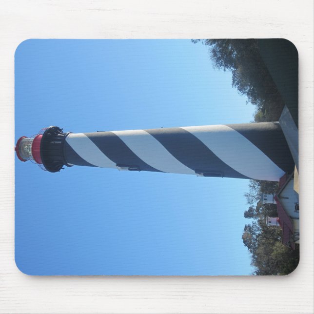 St Augustine Lighthouse in St Augustine Florida Mousepad (Vorne)