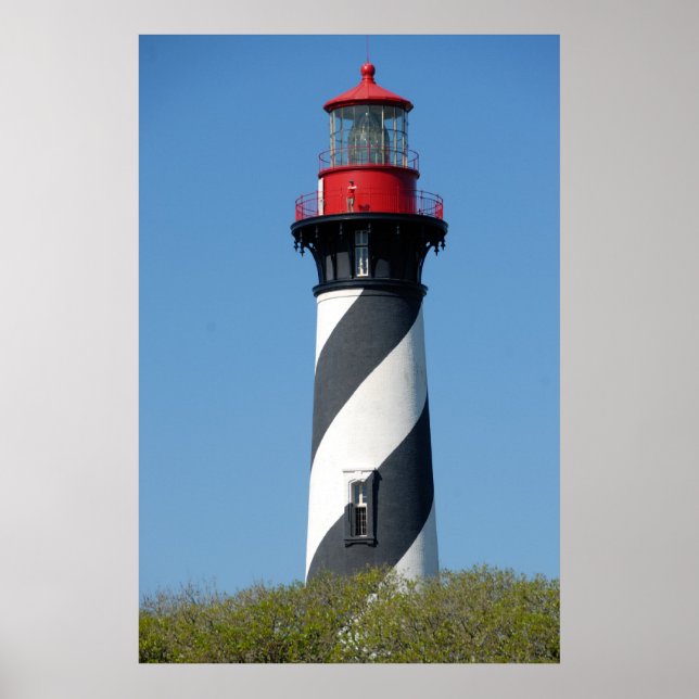 St Augustine Lighthouse Poster (Vorne)