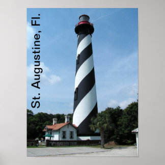St. Augustine Lighthouse Poster