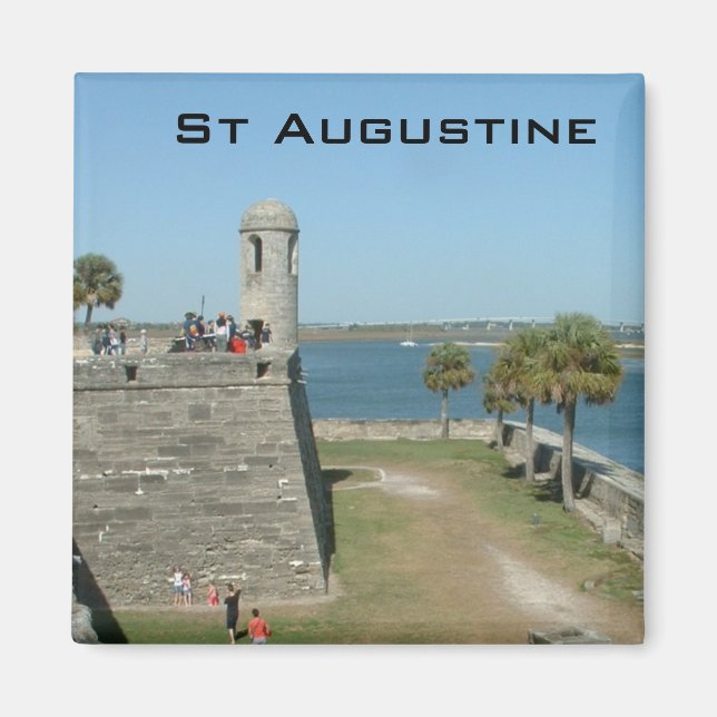 St Augustine Magnet (Vorne)