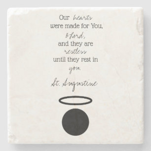St. Augustine Quote Untersetzer