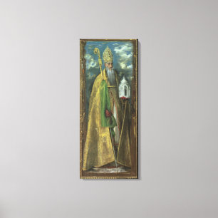 St Augustine von Flusspferd 1590 Leinwanddruck