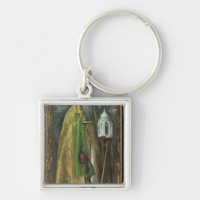 St Augustine von Flusspferd 1590 Schlüsselanhänger (Vorne)