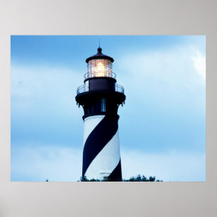 St- Augustineleuchtturm Poster