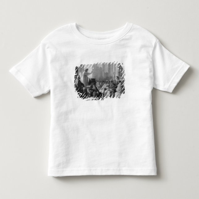 St Augustinepredigen Kleinkind T-shirt (Vorderseite)