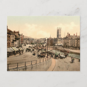 St Augustine's Bridge, Bristol, England Postkarte