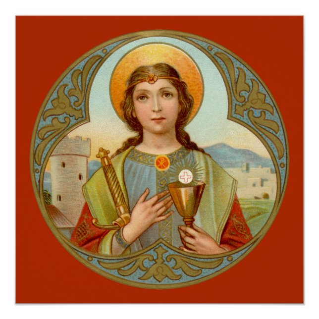 St. Barbara (BK 001) 20"x20" Poster 3 (Vorderseite)