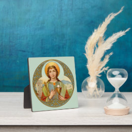 St. Barbara (BK 001) 5,25"x5,25" Square Fotoplatte