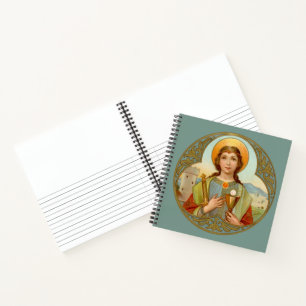 St. Barbara (BK 001) Square Notizbuch