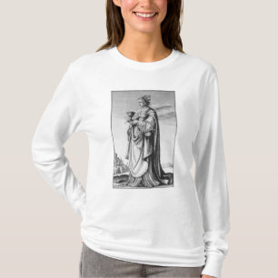 St. Barbara, geätzt von Wenceslaus Hollar, 1647 T-Shirt