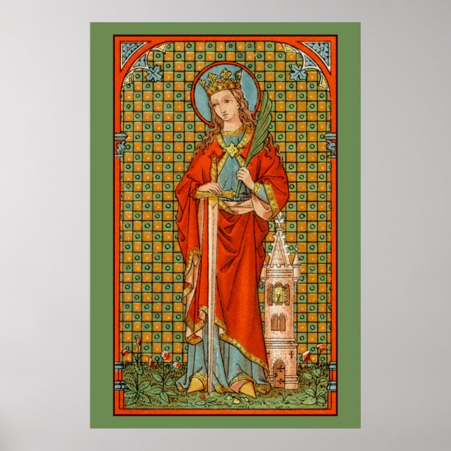 St. Barbara (JP 01) 24"x36" Poster 2 (Vorne)