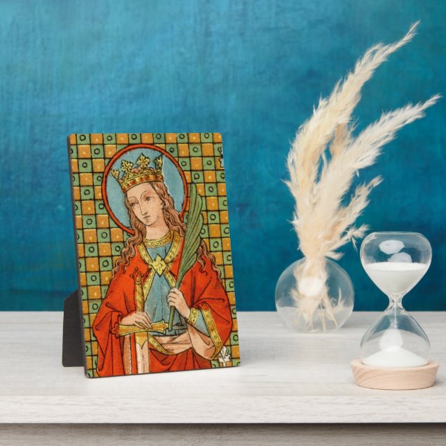 St. Barbara (JP 01) 5"x7" Fotoplatte (Seite)