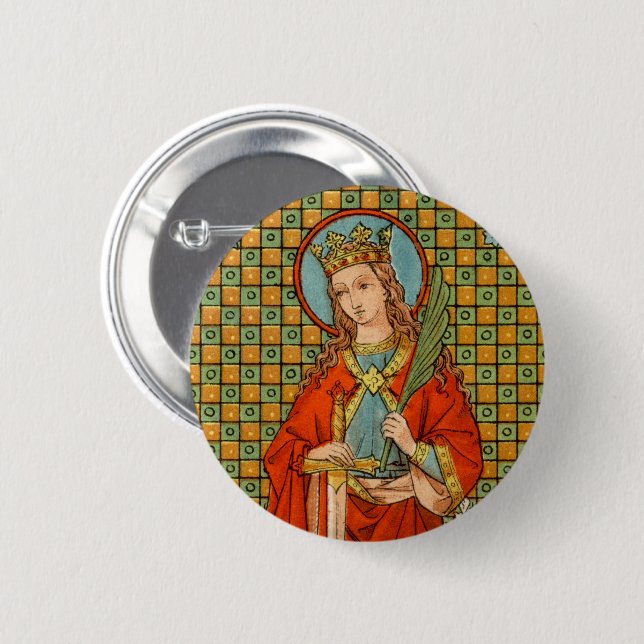 St. Barbara (JP 01) Button (Vorne & Hinten)