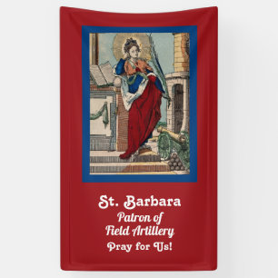 St. Barbara mit Artillerie (M 007) Banner 2
